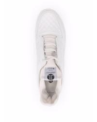 weiße Leder niedrige Sneakers von Leandro Lopes