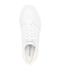 weiße Leder niedrige Sneakers von Premiata