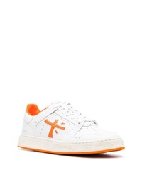 weiße Leder niedrige Sneakers von Premiata