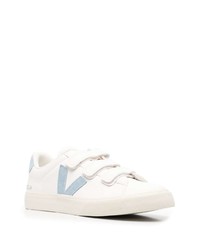 weiße Leder niedrige Sneakers von Veja