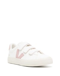 weiße Leder niedrige Sneakers von Veja