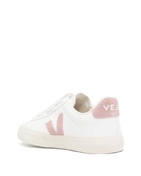 weiße Leder niedrige Sneakers von Veja