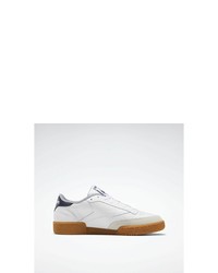 weiße Leder niedrige Sneakers von Reebok Classic