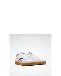 weiße Leder niedrige Sneakers von Reebok Classic