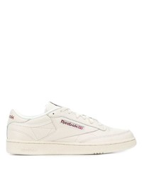 weiße Leder niedrige Sneakers von Reebok