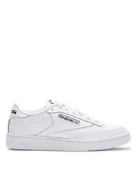 weiße Leder niedrige Sneakers von Reebok