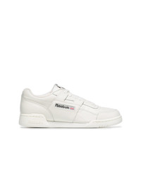 weiße Leder niedrige Sneakers von Reebok