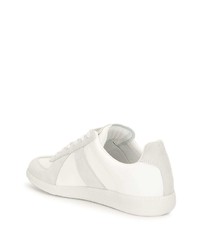 weiße Leder niedrige Sneakers von Maison Margiela