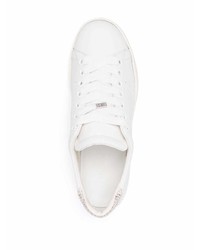 weiße Leder niedrige Sneakers von NEW STANDARD