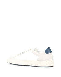 weiße Leder niedrige Sneakers von Common Projects