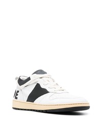 weiße Leder niedrige Sneakers von Rhude