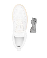 weiße Leder niedrige Sneakers von Rhude