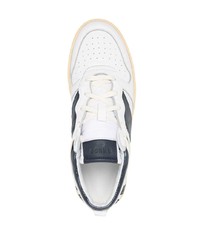 weiße Leder niedrige Sneakers von Rhude