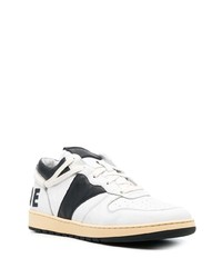 weiße Leder niedrige Sneakers von Rhude