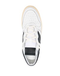 weiße Leder niedrige Sneakers von Rhude