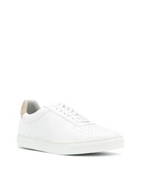 weiße Leder niedrige Sneakers von Filippa K