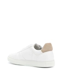 weiße Leder niedrige Sneakers von Filippa K