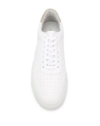 weiße Leder niedrige Sneakers von Filippa K