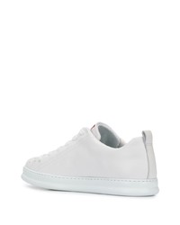 weiße Leder niedrige Sneakers von Camper