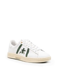 weiße Leder niedrige Sneakers von Premiata