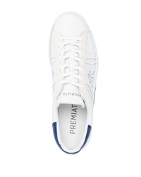 weiße Leder niedrige Sneakers von Premiata