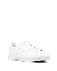 weiße Leder niedrige Sneakers von Premiata