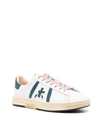 weiße Leder niedrige Sneakers von Premiata