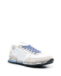 weiße Leder niedrige Sneakers von Premiata