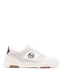 weiße Leder niedrige Sneakers von Sergio Tacchini