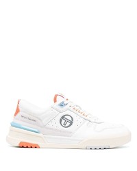 weiße Leder niedrige Sneakers von Sergio Tacchini