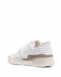 weiße Leder niedrige Sneakers von MARANT