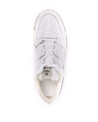 weiße Leder niedrige Sneakers von MARANT