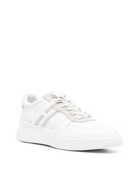 weiße Leder niedrige Sneakers von Hogan