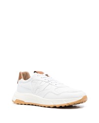 weiße Leder niedrige Sneakers von Hogan