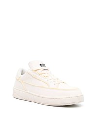 weiße Leder niedrige Sneakers von Diesel