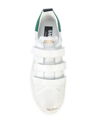 weiße Leder niedrige Sneakers von Golden Goose Deluxe Brand