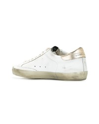 weiße Leder niedrige Sneakers von Golden Goose Deluxe Brand