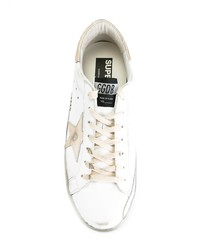 weiße Leder niedrige Sneakers von Golden Goose Deluxe Brand