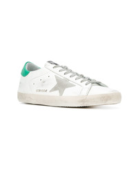 weiße Leder niedrige Sneakers von Golden Goose Deluxe Brand