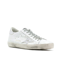 weiße Leder niedrige Sneakers von Golden Goose Deluxe Brand