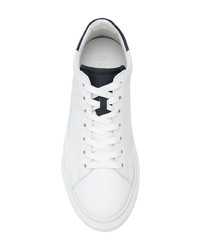 weiße Leder niedrige Sneakers von Hogan