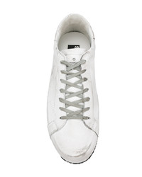 weiße Leder niedrige Sneakers von Golden Goose Deluxe Brand