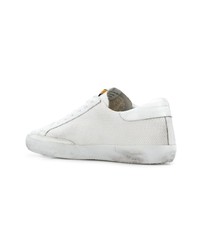 weiße Leder niedrige Sneakers von Golden Goose Deluxe Brand