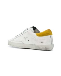 weiße Leder niedrige Sneakers von Golden Goose Deluxe Brand