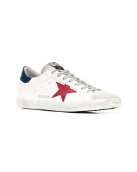 weiße Leder niedrige Sneakers von Golden Goose Deluxe Brand