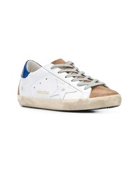 weiße Leder niedrige Sneakers von Golden Goose Deluxe Brand