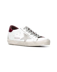 weiße Leder niedrige Sneakers von Golden Goose Deluxe Brand