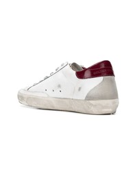 weiße Leder niedrige Sneakers von Golden Goose Deluxe Brand