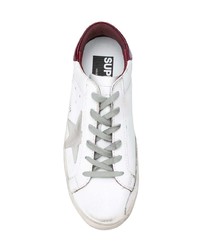 weiße Leder niedrige Sneakers von Golden Goose Deluxe Brand