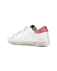 weiße Leder niedrige Sneakers von Golden Goose Deluxe Brand